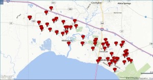 54 Homes sold in Mandeville and Madisonville, LA; During the month of January 2014
